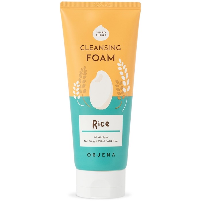 Orjena Smile Day Cleansing Foam Rice Αφρός Καθαρισμού 180ml