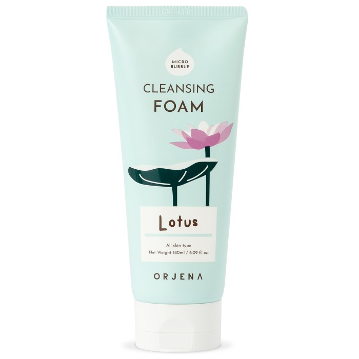 Orjena Smile Day Cleansing Foam Lotus Αφρός Καθαρισμού 180ml