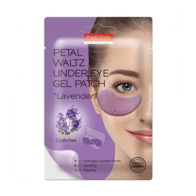 Purederm Petal Waltz Under Eye Gel Patch Lavender Επιθέματα Ματιών