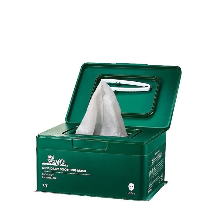 Vt Cica Daily Soothing Mask 30Pcs