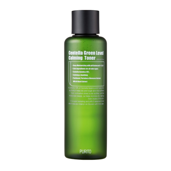 Purito Seoul Wonder Releaf Centella Toner - Ενυδατική & Καταπραϋντική Λοσιόν Προσώπου, 200ml
