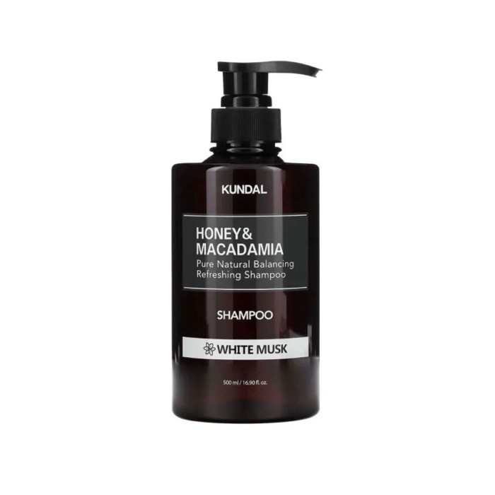 Kundal Honey & Macademia Pure Natural Hair Shampoo White Musk 500ml