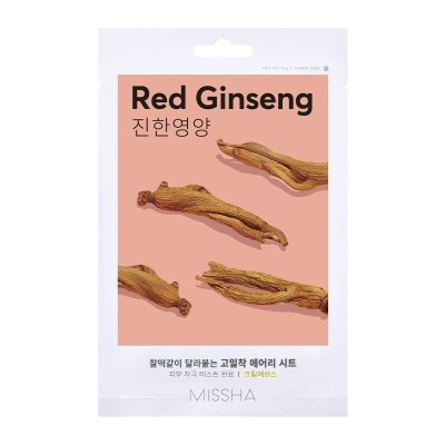 Missha Red Ginseng Hydration & Revitalizing Sheet Mask, 1pc