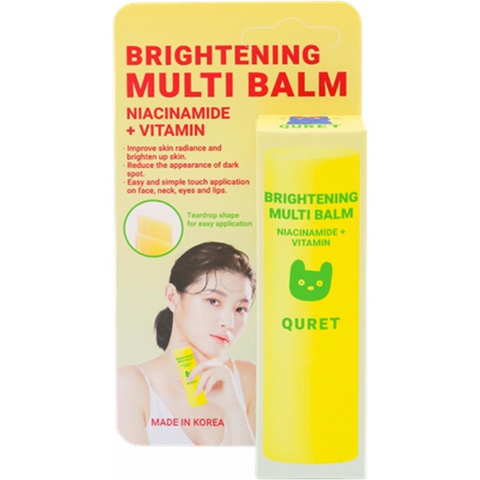 Quret Brightening Multi Niacinamide & Vitamin Balm 10g