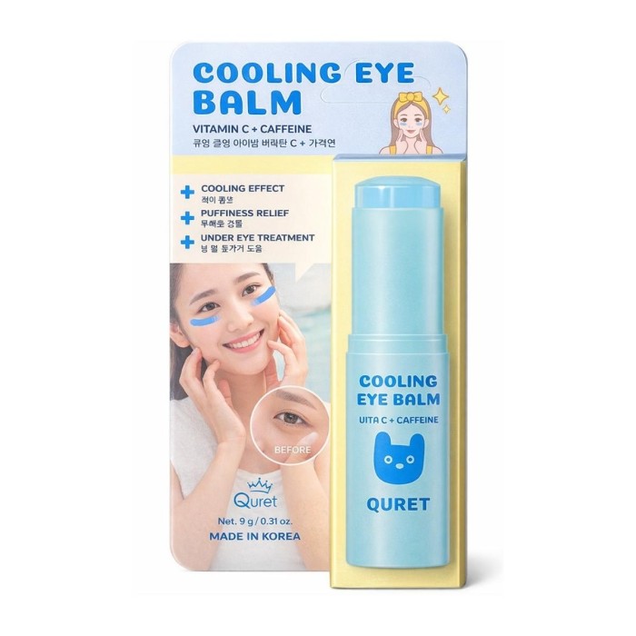 Quret Cooling Balm Ματιών 10g