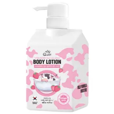 Quret Strawberry Milk Collagen Body Lotion