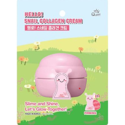 Quret Hello Snail Collagen Κρέμα Προσώπου 40g