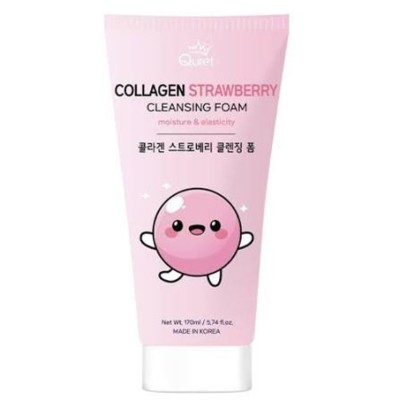 Collagen Strawberry Αφρός Καθαρισμού