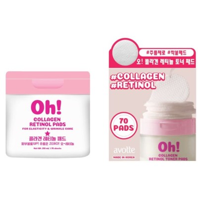 Oh! Collagen Retinol Δισκία Τόνερ