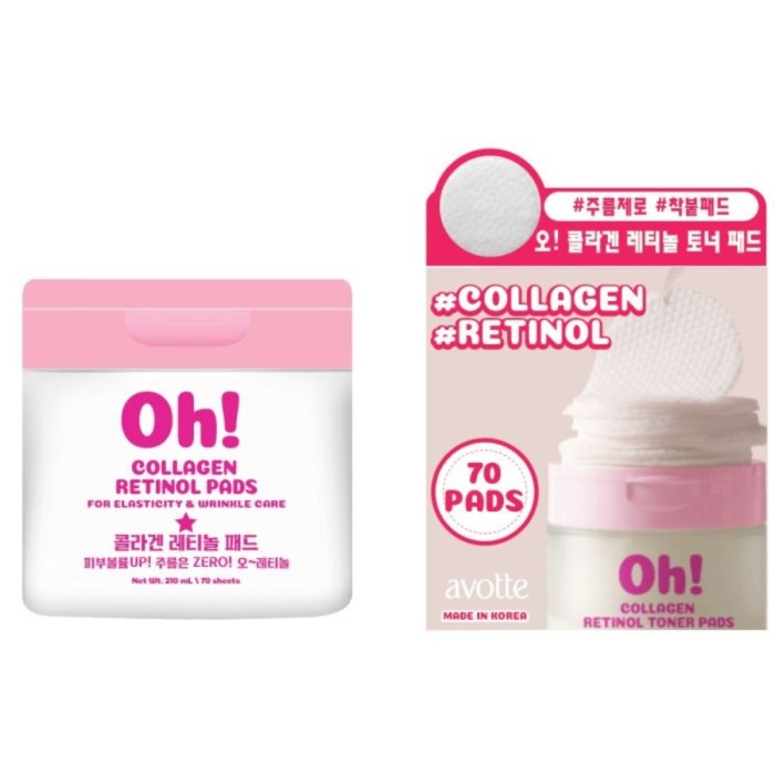 Oh! Collagen Retinol Δισκία Τόνερ