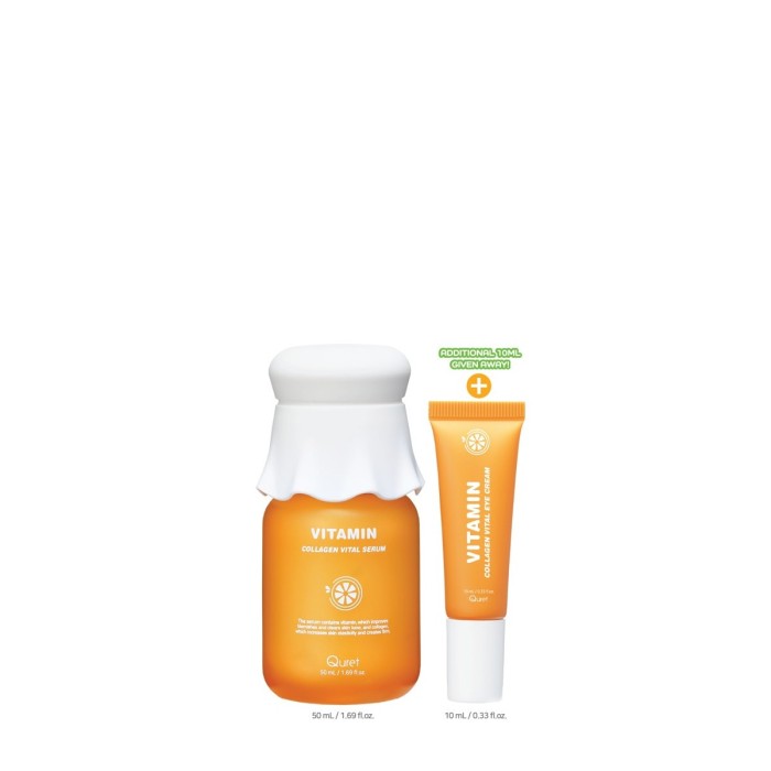Quret Vitamin Collagen Vital Ορός Προσώπου 50ml