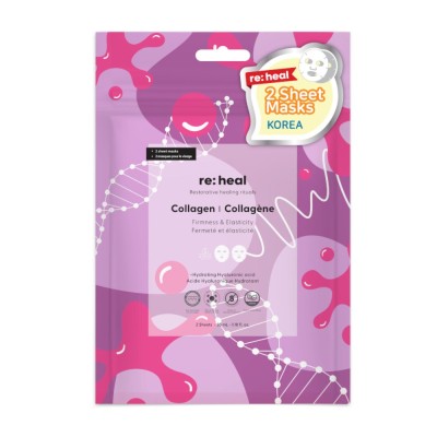 Re:heal 2-Sheet Face Mask Collagen 35ml