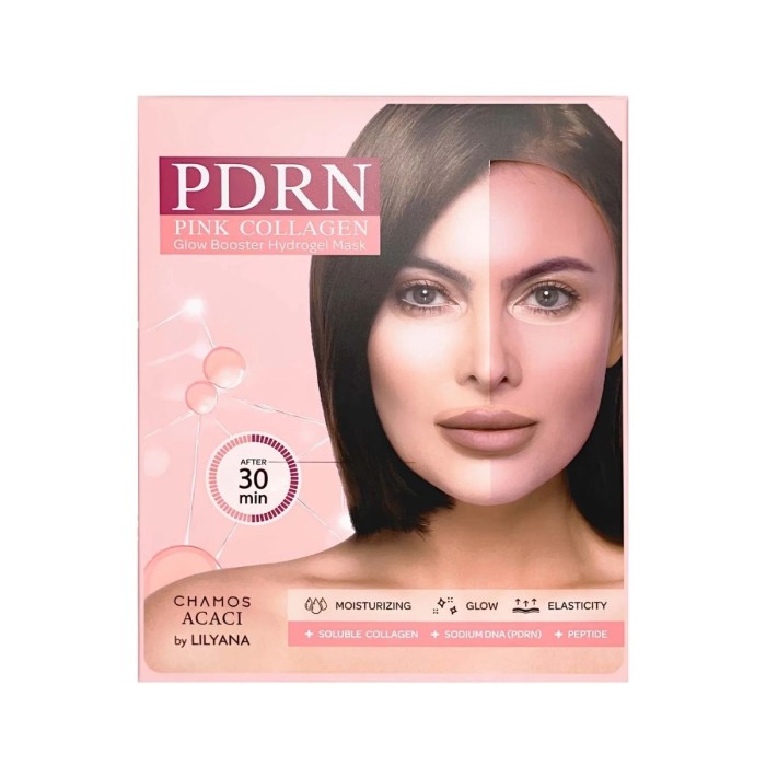 Chamos Acaci PDRN Pink Collagen Glow Booster Hydrogel Mask Μάσκα Υδρογέλης 28gr