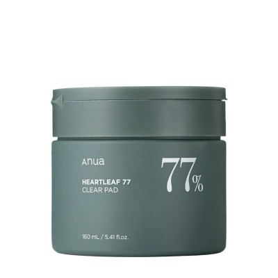 Anua Heartleaf 77% Clear Pad Δίσκοι Καθαρισμού & Eνυδάτωσης, 70τεμ