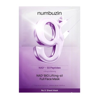 Numbuzin No.9 NAD Bio Lifting-sil Full Face Mask 28ml