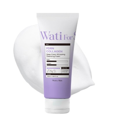 Wati For Skin PDRN Collagen Deep Clean Whipping Cleansing Foam 100ml