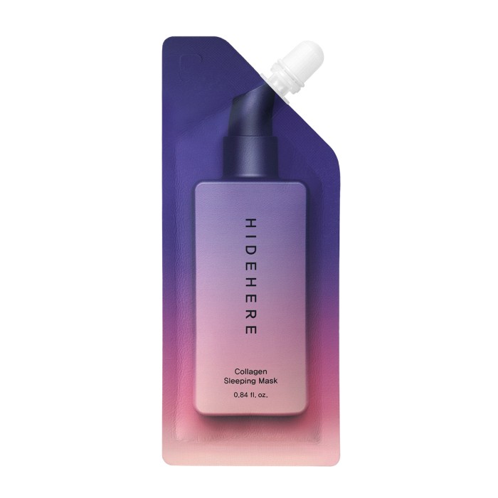Hidehere Collagen Sleeping Mask, 25ml