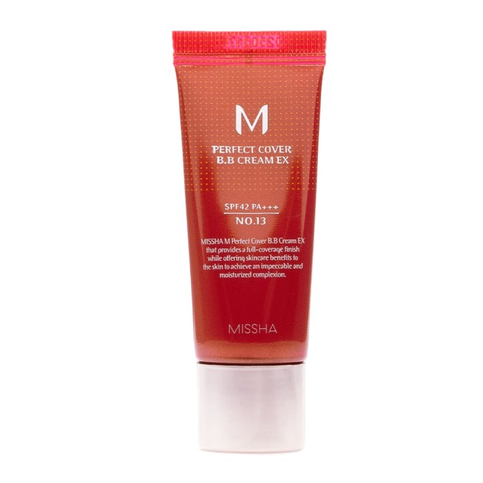 Missha Perfect Cover BB Cream - Ενυδατική Κρέμα BB No 13 SPF42 / PA+++, 20ml
