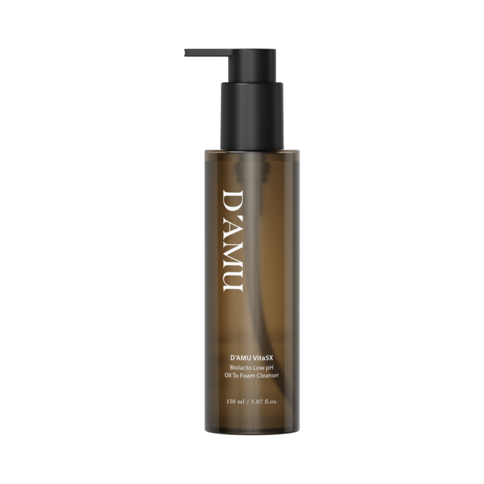 D’AMU VITA5X Biolacto Low pH Oil-to-Foam Cleanser, 150ml