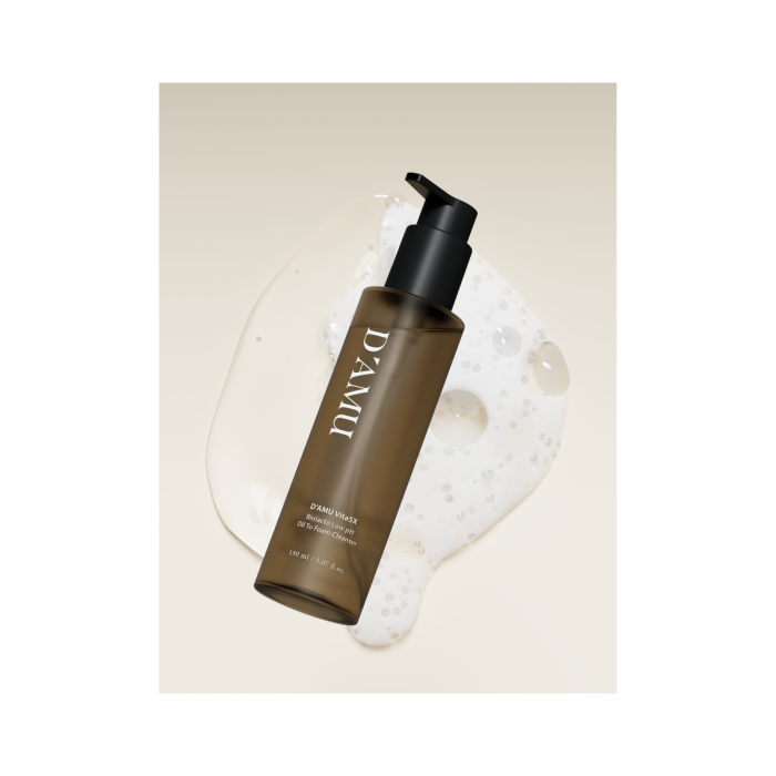 D’AMU VITA5X Biolacto Low pH Oil-to-Foam Cleanser, 150ml