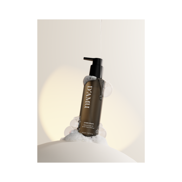 D’AMU VITA5X Biolacto Low pH Oil-to-Foam Cleanser, 150ml
