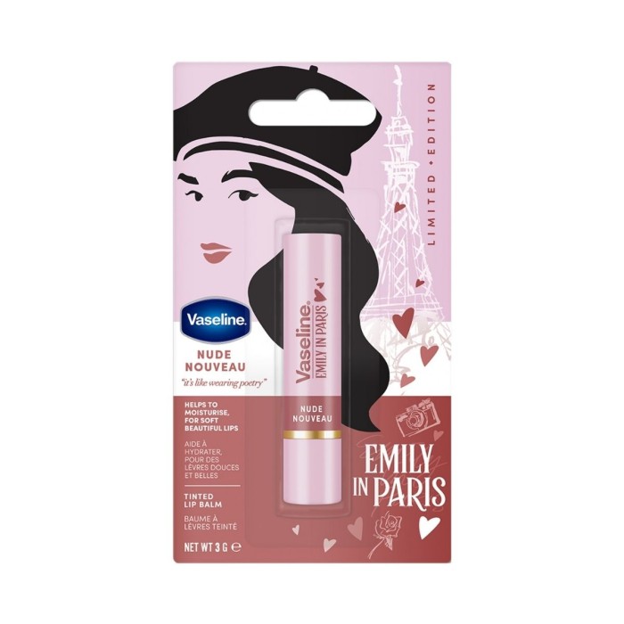 Vaseline Lip Balm Emily In Paris Nude Nouveau 3g