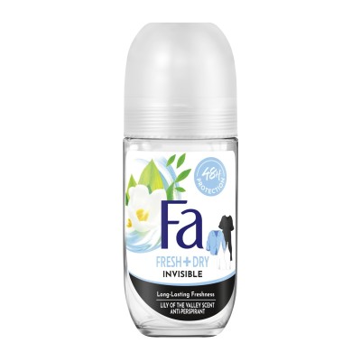 Fa Invisible Fresh Deodorant Roll on 50ml