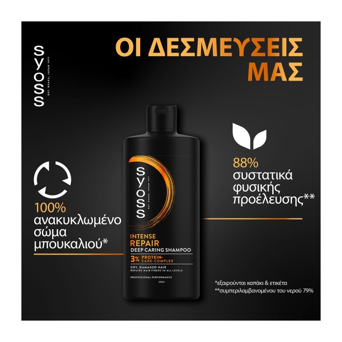 Syoss Shampoo - Intense Repair 440ml