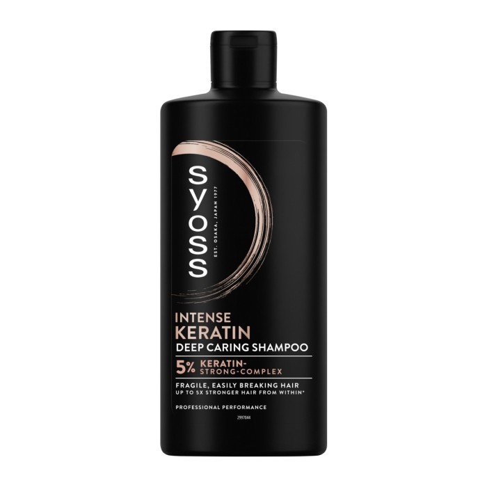 Syoss Σαμπουάν Εντατικής Περιποίησης - Intense Keratin 440ml