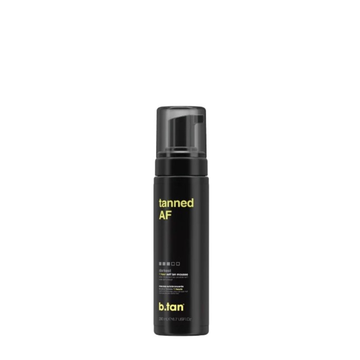 b.tan Tanned AF - Self Tan Mousse 200ml