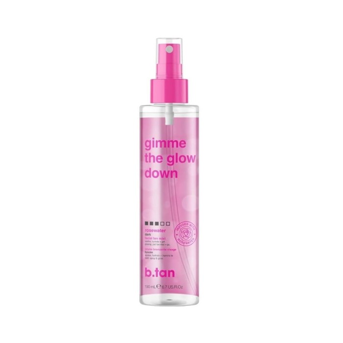 b.tan Gimme The Glow Down Facial Tan Mist 190ml